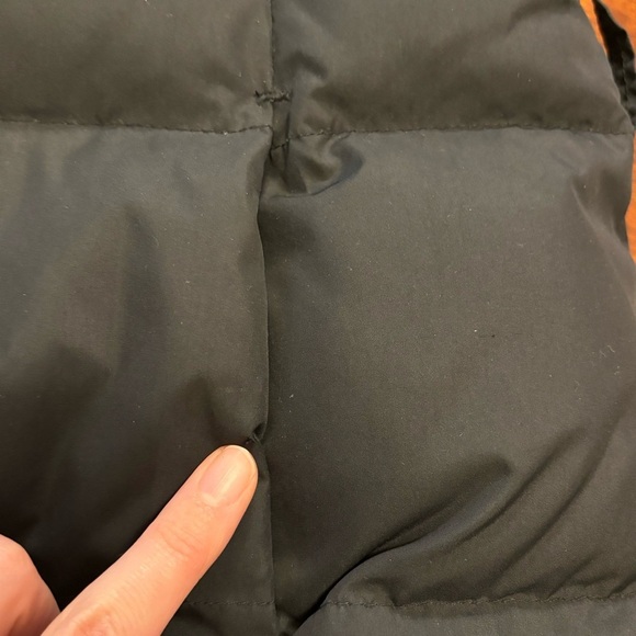 Gap Black Down Feather Puffer Vest Small S - Picture 5 of 7